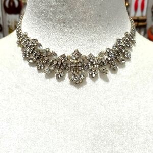 Vintage  Rinstone choker necklace